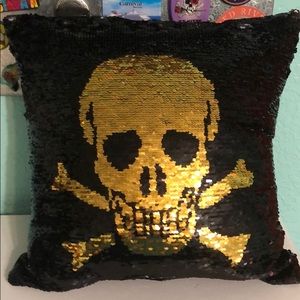 Pirate mermaid pillow